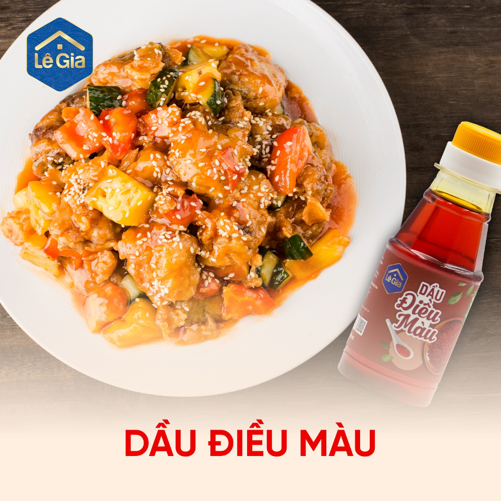 Dầu điều màu 100ml - Lê Gia