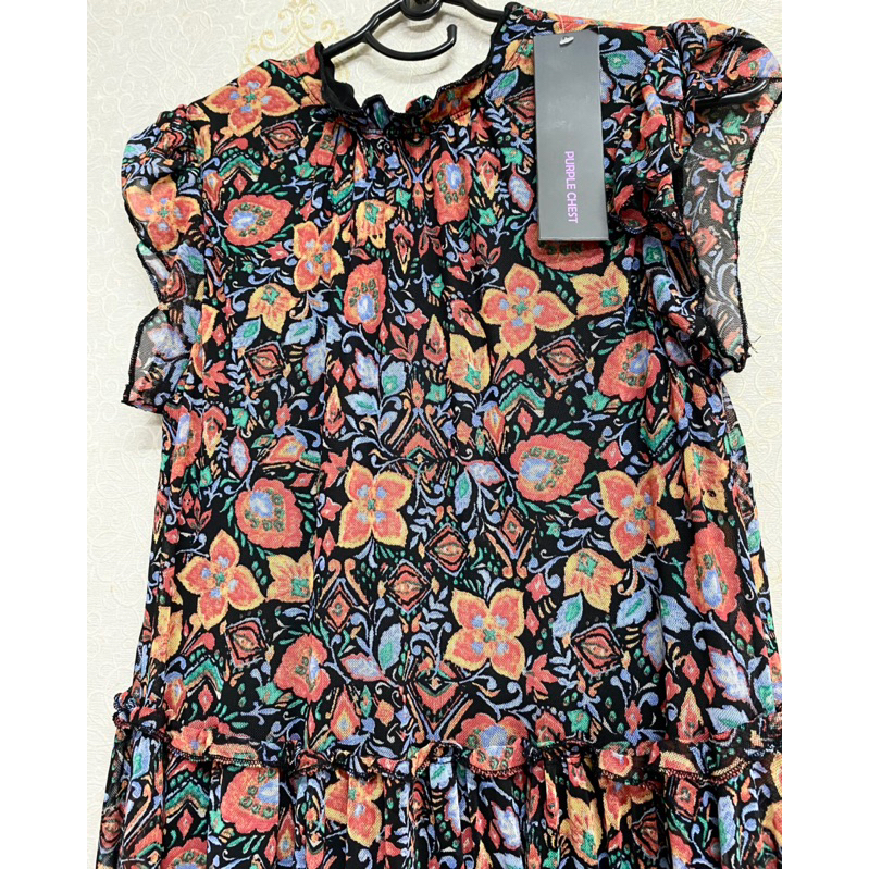 Đầm hoa babydoll vnxk