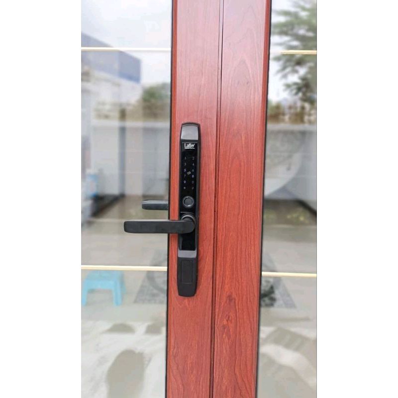 KHÓA VÂN TAY CỬA NHÔM #LAFFER R1