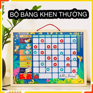 Bảng Khen Thưởng Kỷ Luật Cho Bé Bằng Gỗ Có Nam Châm Giúp Bé Rèn Luyện Thói Quen Tốt Và Tính Kỷ Luật