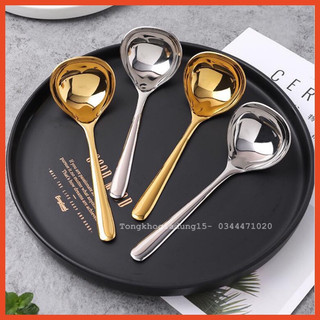 Muỗng , muôi múc canh , vá múc canh inox 304 cao cấp
