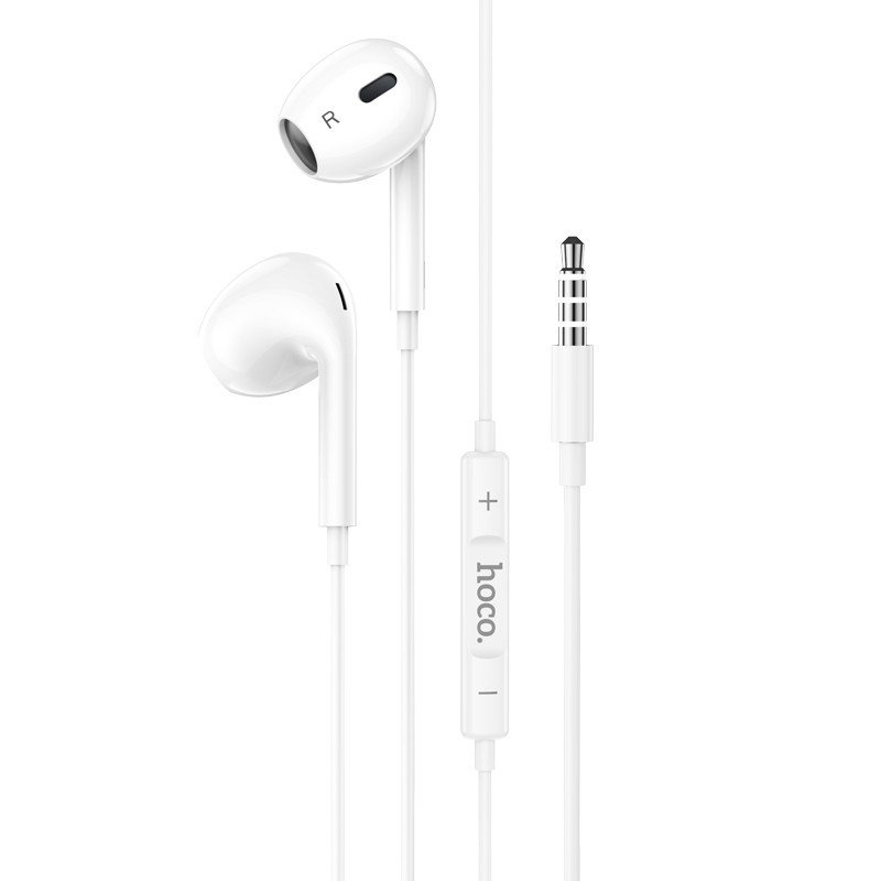 Tai nghe có dây có mic Hoco jack 3.5mm âm thanh vòm thiết kế mới chống mỏi tai