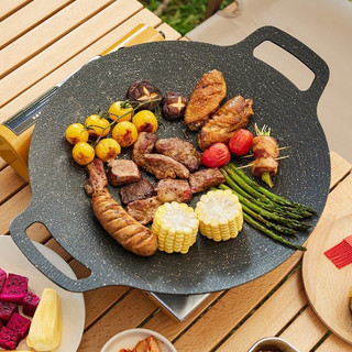 Chảo Nướng Đa Năng Nướng BBQ Không Cần Dầu size 34cm
