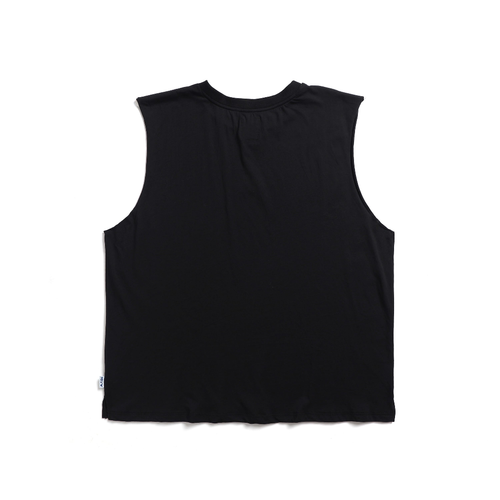 Set Ba Lỗ Tanktop & short Cotton Logo AADI Black