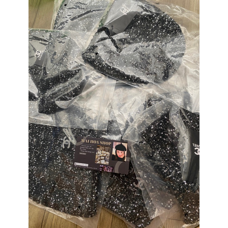 Mũ len kim sa lấp lánh cho nữ