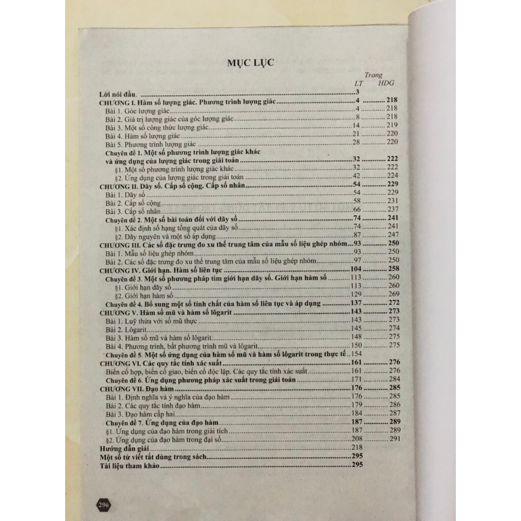 Sách - Bài Tập Nâng Cao Và Một Số Chuyên Đề Toán 11 Đại Số - Giải Tích - Thông kê - Xắc suất