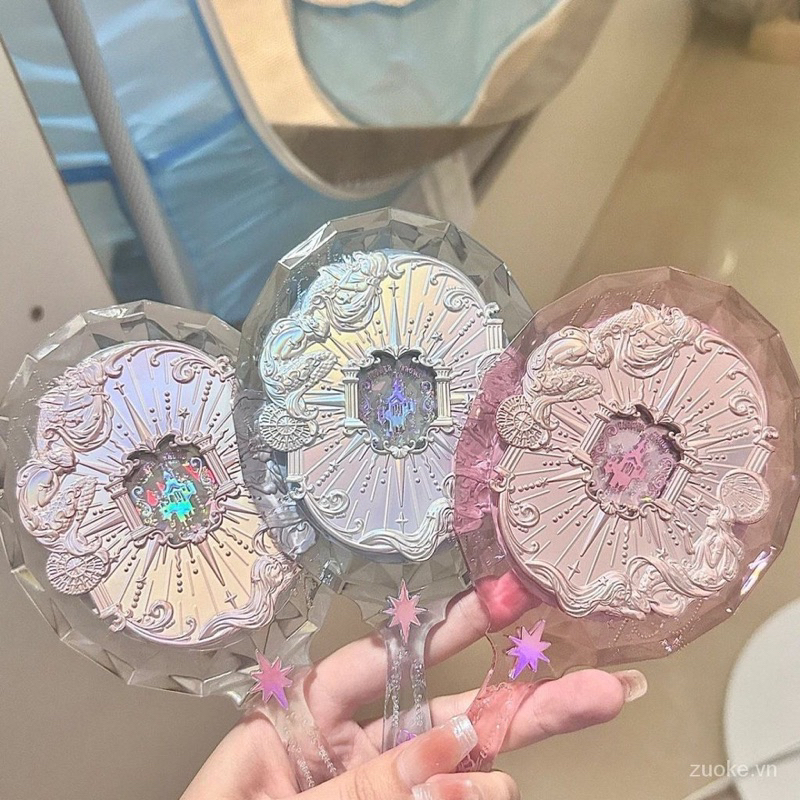 Gương cầm tay Flower Knows Mermaid - Gương Nàng Tiên Cá