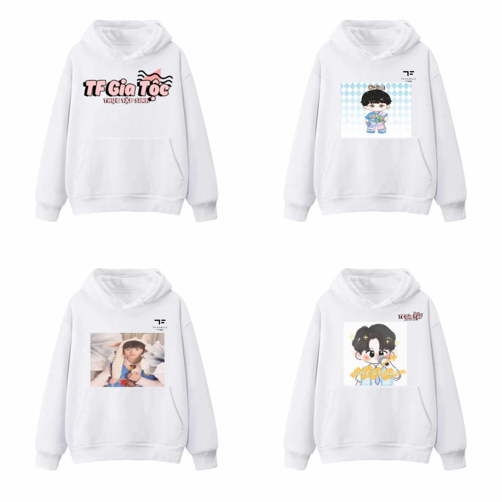 Áo tf gia tộc 💟 freeship 💟 áo hoodie tf gia tộc - áo chu chí hâm tả hàng trương cực full size