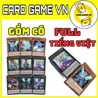 [HCM][BÀI IN] Bài YuGiOh Tiếng Việt/Anh - Bộ 54 lá bài Galaxy Eyes Prime Deck của Kaito Tenjo - Card Game VN