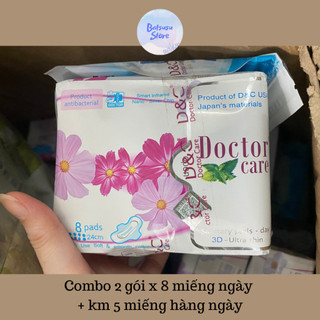 Băng vệ sinh Doctor Care ngày gói 8 miếng