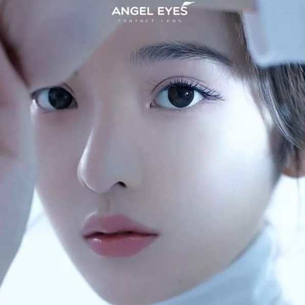 Lens 6 tháng Magic Black màu đen giãn nhẹ hãng Anggel Eyes