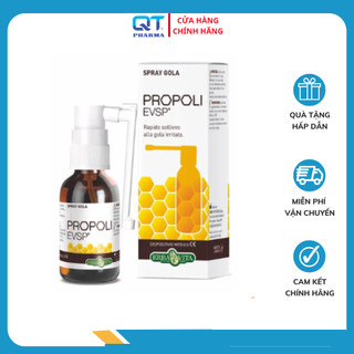 Xịt họng keo ong Spray Gola Propoli Evsp - Giúp giảm đau rát họng ho kéo dài, Xịt họng Kháng khuẩn cho bé