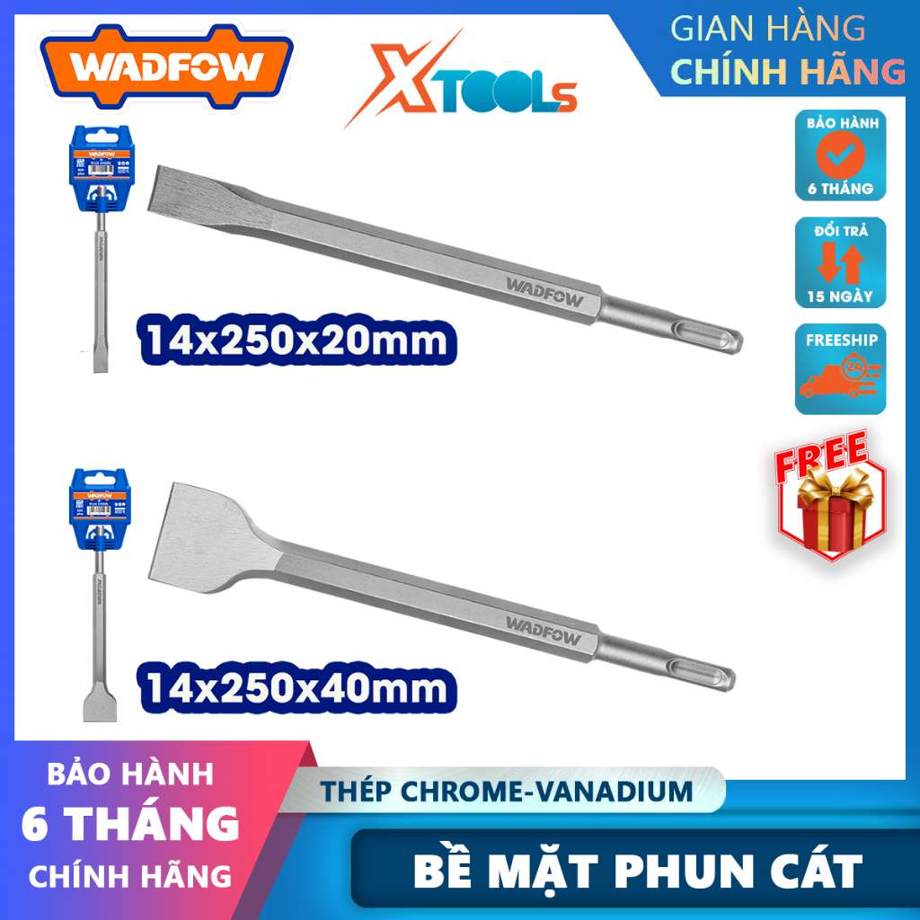 Mũi đục dẹp đuôi gài WADFOW