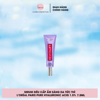(Loại 7,5ml) Serum siêu cấp ẩm và giảm nếp nhăn Revitalift Hyaluronic Acid 1.5% Loreal Paris 7.5ml