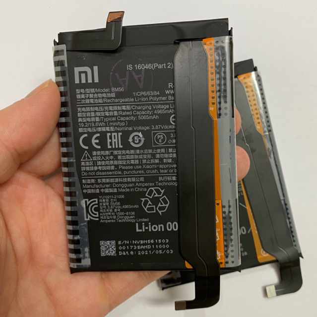 Pin zin Xiaomi Redmi K40 GAMING EDITION  5065mAH loại AA