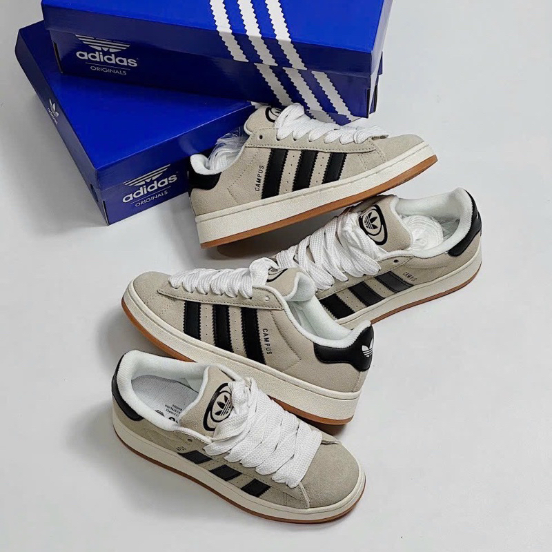 GIÀY A’DIDAS CAMPUS00s Blackpink Kem xám SC [ Full Box + Free Ship ]