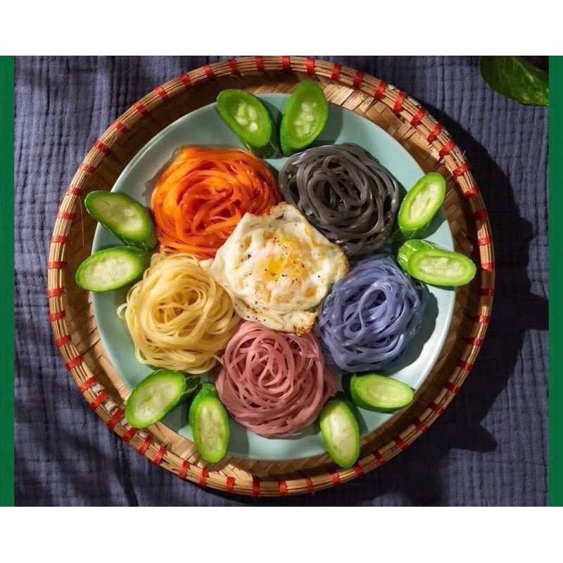 1 KG MỲ CHŨ RAU CỦ NGŨ SẮC