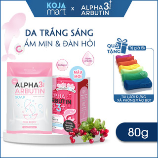 Xà Phòng Kích Trắng Alpha Arbutin Collagen Soap Thái Lan