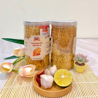 Khô mực cán tẩm gia vị 3ce - hũ 200g