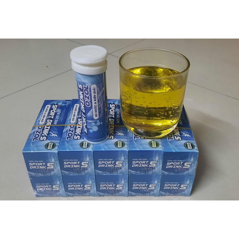 Viên Sủi Thể Thao Drink Sport 5 - Bù Nước Và Điện Giải Kèm Các Vitamin, Acid Amin Cho Cơ Thể