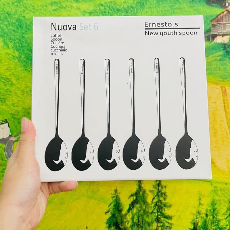 SÉT 2 HỘP 12 THÌA WMF NUOVA INOX 304