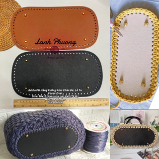 Đế Túi Da Pu size Lớn 30cm 32cm
