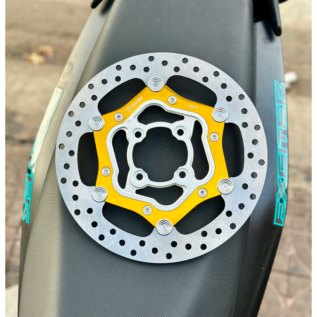 Đĩa BB Over Khoen Inox 304 267mm hàng siêu chuẩn