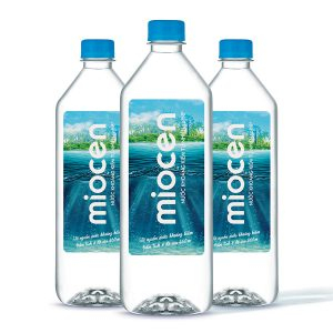 Thùng 12 chai nước khoáng kiềm MIOCEN 1000ml / Lốc 6 chai nước khoáng kiềm MIOCEN 1.0 lít