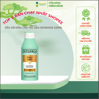 Dầu gội Dessange douce argile 250ml dành cho tóc dầu, bết