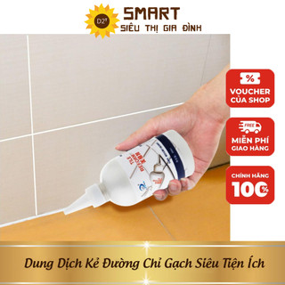 Lọ sơn kẻ chỉ gạch công nghệ hq 280ml - keo chà ron sứ đa năng - dung dịch kẻ đường chỉ gạch siêu tiện ích