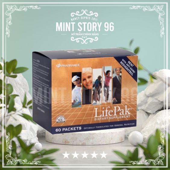 - Lifepak nuskin viên thải độc rau củ bổ sung dinh dưỡng - vitamin