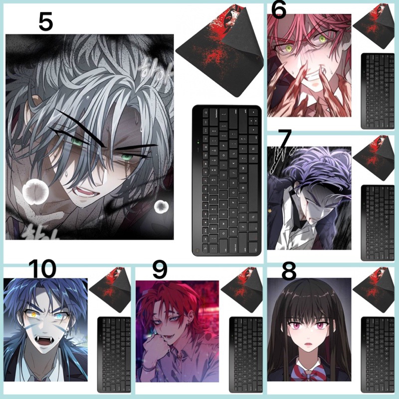 Bàn di chuột Dark Moon the blood altar / lót chuột anime Dark Moon the blood altar