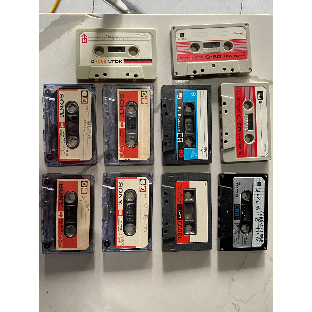 Băng casette nhật đã qua sử dụng như mới hàng đẹp