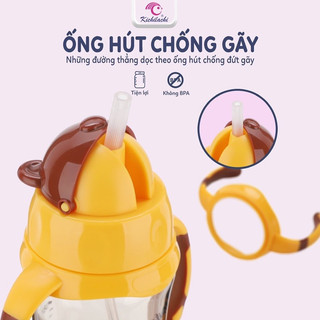 Bình tập uống nước,ti sữa cho bé(2 in 1)