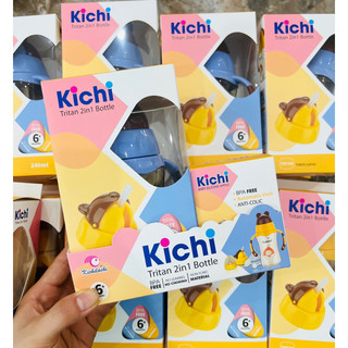 Bình tập uống nước,ti sữa cho bé(2 in 1)