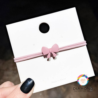Dây Cột Tóc Hình Nơ Dễ Thương Diamond CT06