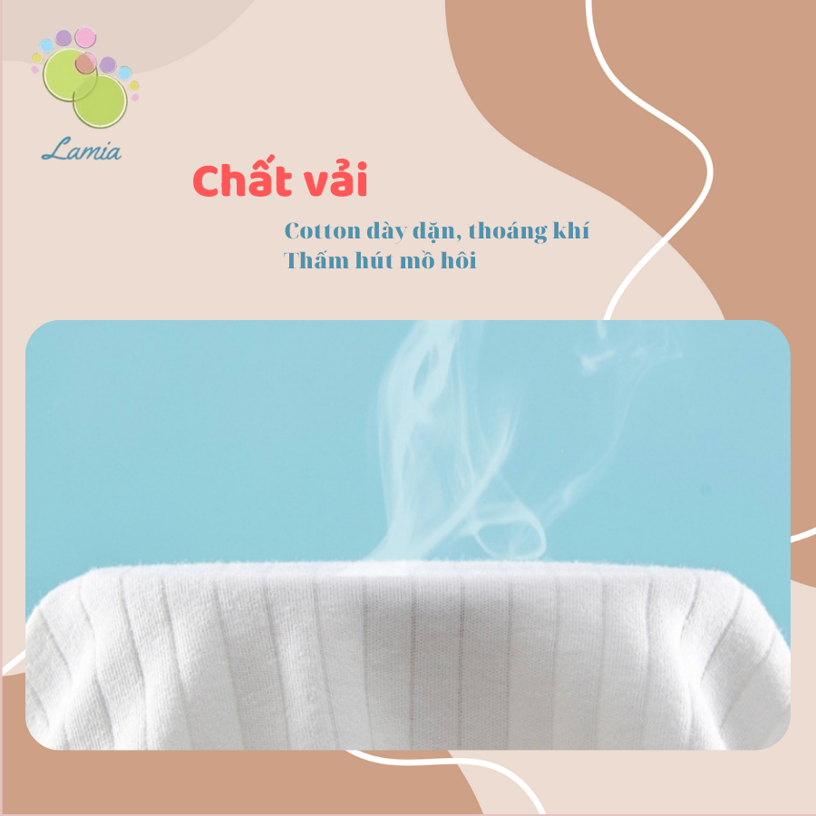 Bộ đồ sơ sinh thu đông cúc giữa dài tay cho bé sơ sinh 3-13kg 𝟎𝟐𝐁𝐃𝐃