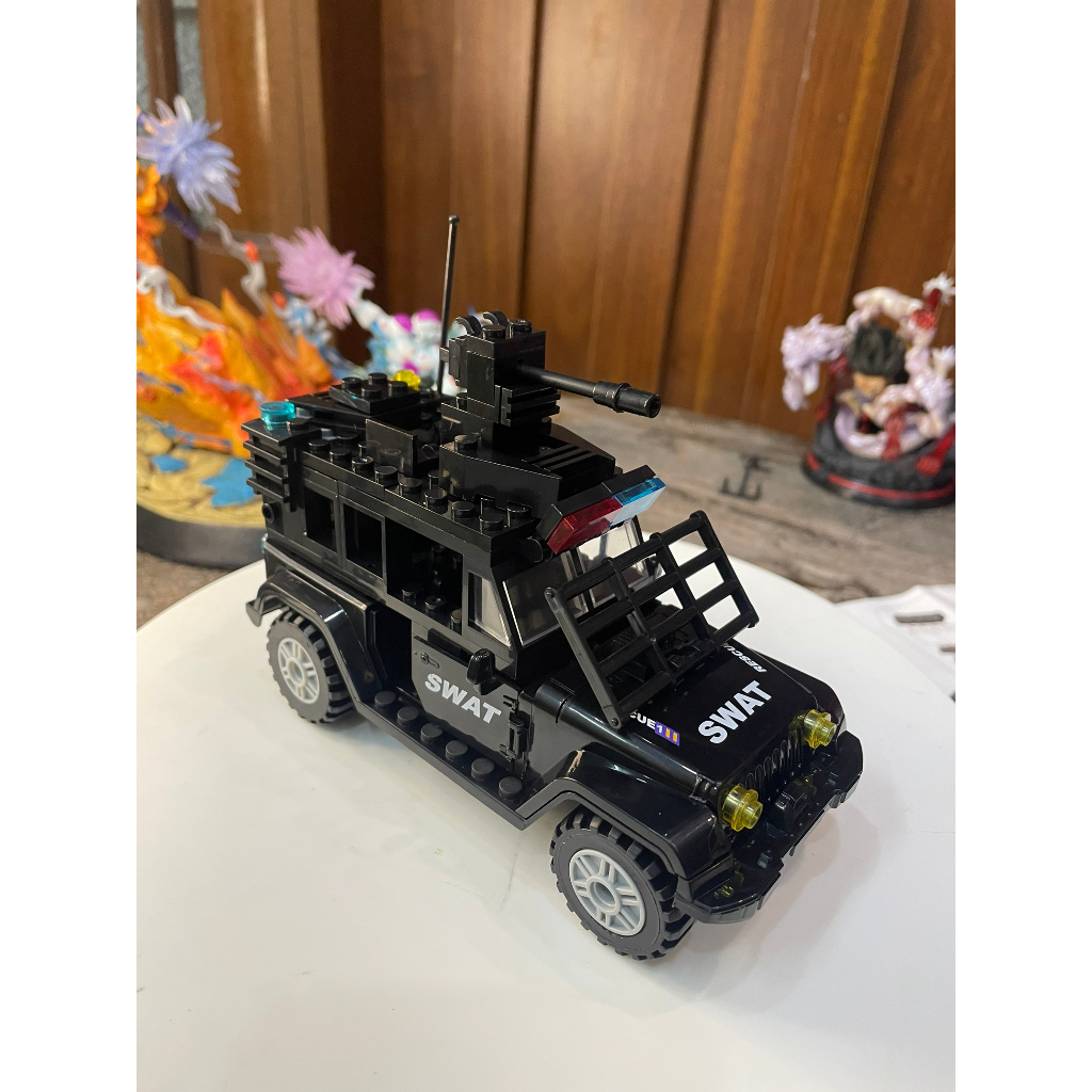 ĐỒ CHƠI LẮP GHÉP XE SWAD BỌC THÉP, RÈN LUYỆN TRÍ THÔNG MINH CHO TRẺ, ĐỒ CHƠI LẮP GHÉP MINI FIGURE