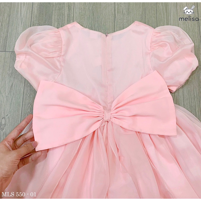Đầm công chúa Melisa 2 màu xinh lung linh cho bé 10-40kg