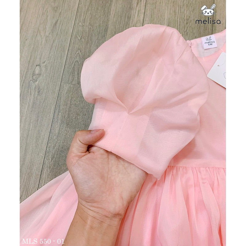 Đầm công chúa Melisa 2 màu xinh lung linh cho bé 10-40kg