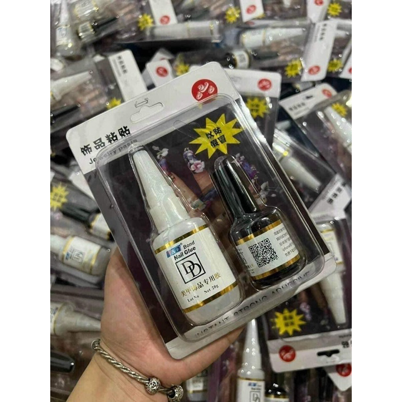 Keo bê tông Đen DD gắn móng gắn đá D&D Nail siêu chắc