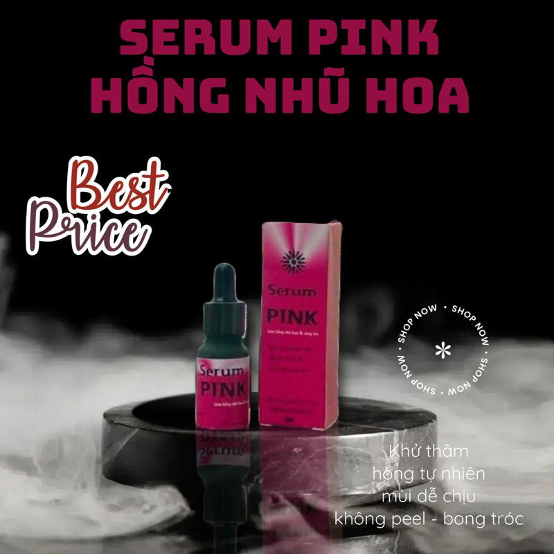 Serum Pink Làm Hồng Nhũ Hoa Và Vùng Kín
