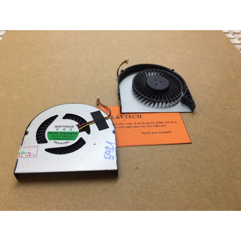Quạt Dell Inspiron 3421 5421 2421 3437 3541 3542  3543 5437 CPU Mới - Tặng keo tản nhiệt