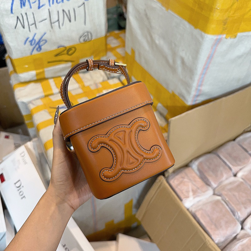 Túi C dáng hộp size14 mini. Ảnh video hàng về