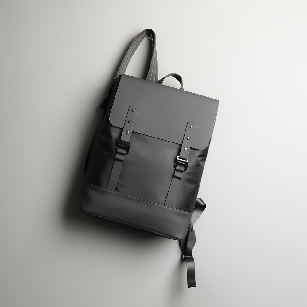 Balo Da Thời Trang Nam Nữ,Balo Ulzzang,Vải Oxford Phối Da Chống Nước Cao Cấp,Đựng Laptop 15.6 inh