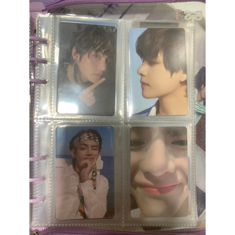 card bts, tae cận give away
