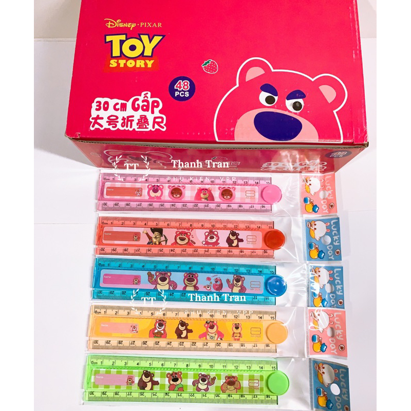 Thước kẻ gấp gọn 30cm