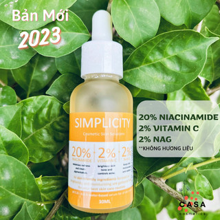 [LAB ẤN ĐỘ- SIMPLICITY] Serum Trắng Da, Mờ Thâm 20% Niacinamide 4% Vitamin C