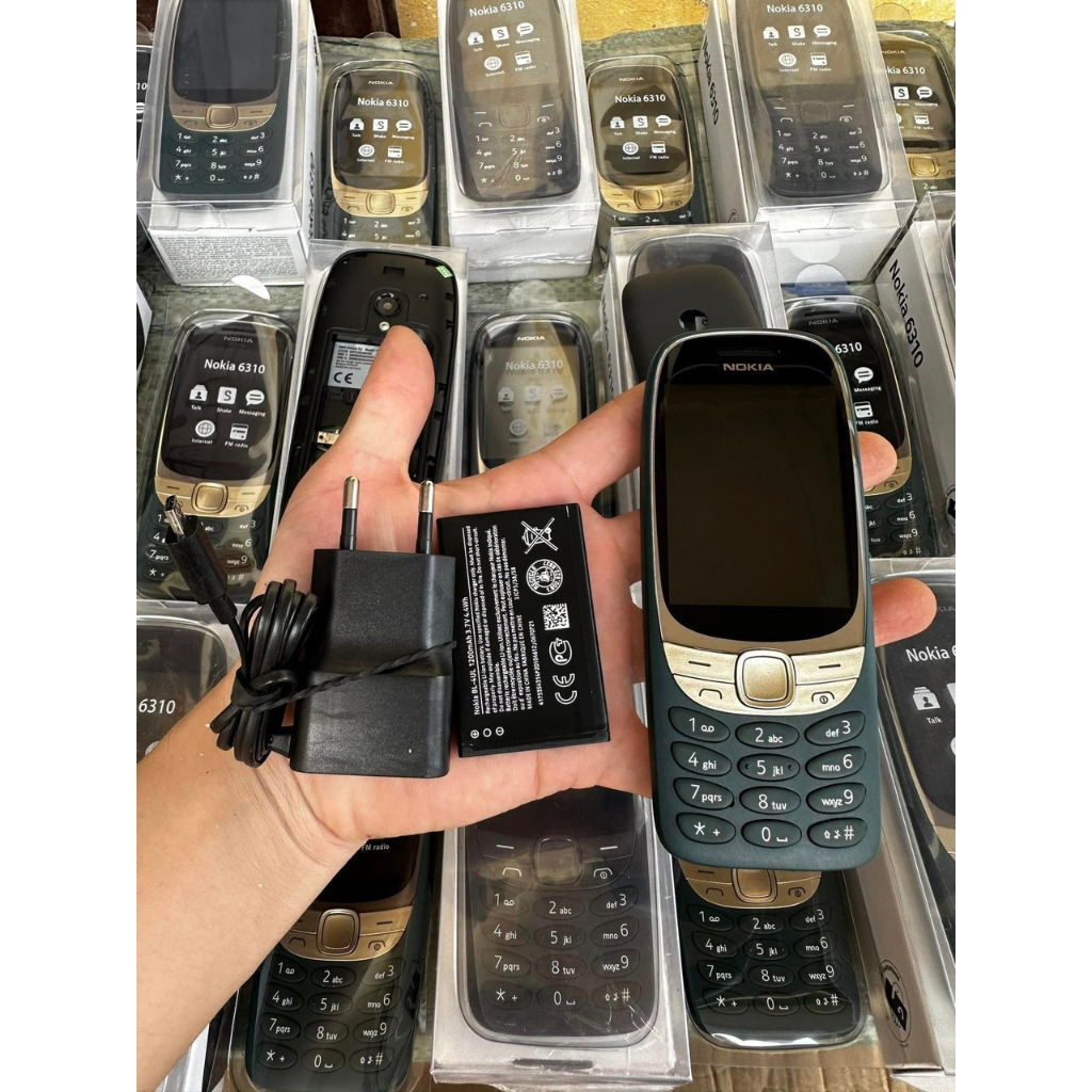 Điện Thoại Nokia 631O  - Dùng 2 Sim Loa to, Sóng Khỏe, Pin Cực Trâu