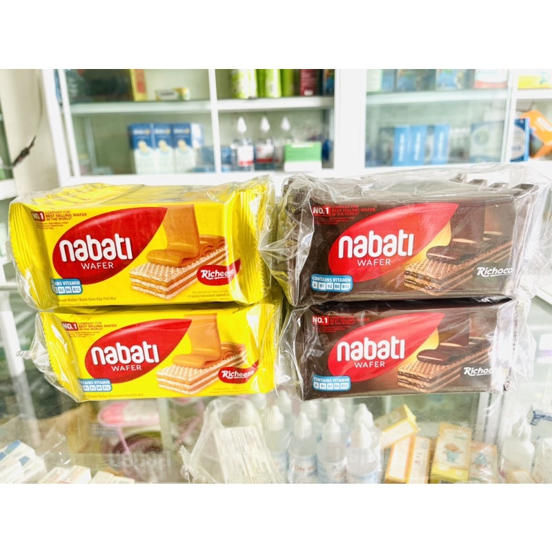 BÁNH NABATI PHÔ MAI/SOCOLA 17g x 10 gói